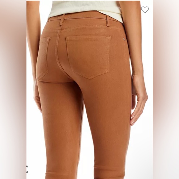 Frame Le Crop Mini Mid Rise Bootcut Jeans in Latte NWT 34 - Picture 6 of 12